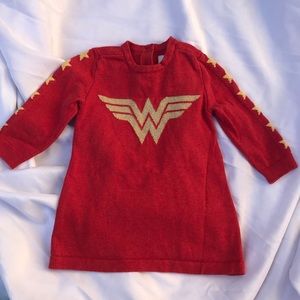 Toddler Wonder Woman dress